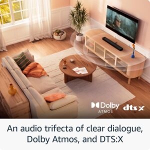 Amazon Fire TV Soundbar Plus with subwoofer and surround sound speakers (newest model), 5.1 channel, Dolby Atmos, clear dialogue - Image 5