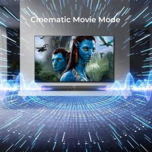Sound Bar for Smart TV, Soundbar with Bluetooth/ARC/Opt/AUX Connect, Auto Volume Boost, 3 Equalizer Modes, 2 in 1 Detachable Soundbar for TV/PC/Gaming/Projectors - Image 4