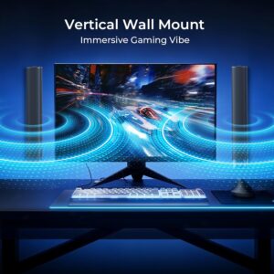Sound Bar for Smart TV, Soundbar with Bluetooth/ARC/Opt/AUX Connect, Auto Volume Boost, 3 Equalizer Modes, 2 in 1 Detachable Soundbar for TV/PC/Gaming/Projectors - Image 6