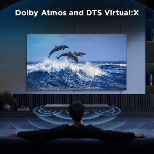 TCL S55H 2.1 Sound Bar with Wireless Subwoofer for Smart TV | Dolby Atmos DTS:X Auto Room Calibration| 220W Power Wireless Bluetooth Home Theater Audio | App Control & Remote Control | Latest Model - Image 6