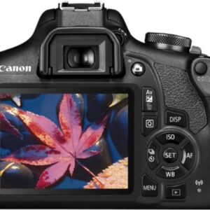 Canon EOS Rebel T7 DSLR Camera|2 Lens Kit with EF18-55mm + EF 75-300mm Lens, Black - Image 3
