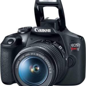 Canon EOS Rebel T7 DSLR Camera|2 Lens Kit with EF18-55mm + EF 75-300mm Lens, Black - Image 4
