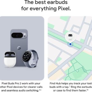 Google Pixel Buds Pro 2 - Wireless Bluetooth Earbuds with Pro-Level Active Noise Cancellation - Built for Gemini AI Assistant - Moonstone (2025 Model) - Image 4