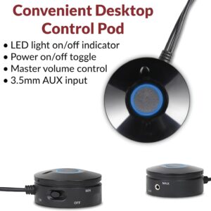 Cyber Acoustics CA-3090 2.1 Speaker System with Subwoofer with 18W of Power – Easy Setup and Convenient Controls, Great for Music, Movies, and Gaming - Image 7