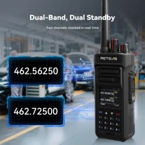 Retevis RT29S Upgrade Version of RT29 Walkie Talkie IP67 2800mAh Long Range Two-Way Radio with LCD for Security Commercial - Image 2