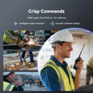 Retevis RT29S Upgrade Version of RT29 Walkie Talkie IP67 2800mAh Long Range Two-Way Radio with LCD for Security Commercial - Image 6