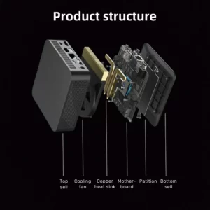 2026 Mini PC Intel Core i9 10980HK i3 6100 Desktop PC Windows 11 Pocket Computer 16GB RAM 1TB 2TB SSD WiFi 6 Type-C Portable Pc - Image 3