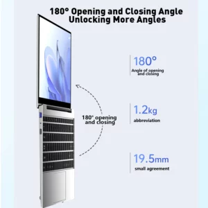 14.1" Ultra Slim Notebook 16GB RAM 2TB SSD Intel N3700 Gaming Laptop 1920*1080 Display Office Study Computer PC Windows 11 Pro - Image 2