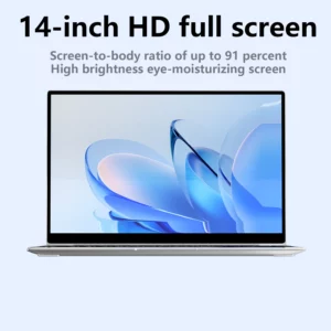 14.1" Ultra Slim Notebook 16GB RAM 2TB SSD Intel N3700 Gaming Laptop 1920*1080 Display Office Study Computer PC Windows 11 Pro - Image 4