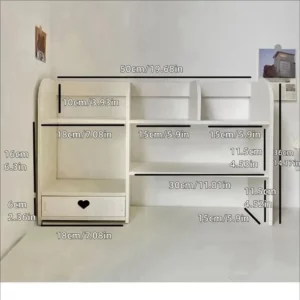 Double-Layer Stationery Organizer Office Desk Accessories Organizers Storage Desktop School Supplies Organizers Storage Shelf - Image 3