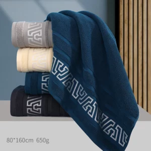 Large Thick Cotton Face Bath Towel Set, Bathroom for Adults, Women, Men, 80*160, 40*80 cm, High Quality - Image 6