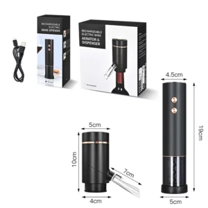 Rechargeable Electric Decanter with Fast Vacuum Pump Automatic wine openre set Wine Aerator Electronic Fast Decanter - Image 6
