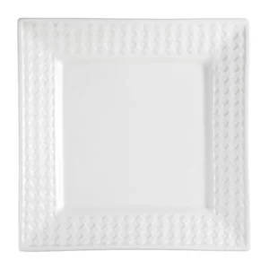 White Minimalist Ceramic Square Plate Commercial Restaurant Western Food Plate Steak Plates High-end Tableware Breakfast Plates - Image 5