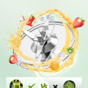 Blenders for Smoothie, 900W Personal Blender for Shakes and Smoothies with 2 * 22oz BPA Free Portable Cups, Small Juicer for Protein Shake, Baby Food, Frozen Drink - Image 7