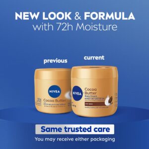 NIVEA Cocoa Butter Body Cream with Deep Nourishing Serum, Cocoa Butter Cream for Dry Skin, 16 Ounce Jar - Image 8