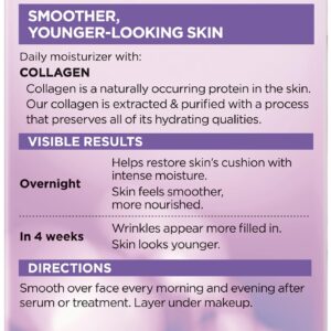 L’Oreal Paris Collagen Daily Face Moisturizer, Anti Aging Face Cream to Reduce Wrinkles and Provide Intense Hydration, 1.7 oz - Image 3
