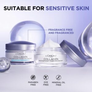 L’Oreal Paris Collagen Daily Face Moisturizer, Anti Aging Face Cream to Reduce Wrinkles and Provide Intense Hydration, 1.7 oz - Image 5