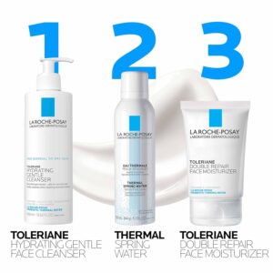 La Roche-Posay Toleriane Double Repair Face Moisturizer, Daily Moisturizer Face Cream with Ceramide & Niacinamide for All Skin Types, Immediate Comfort & Long Lasting Hydration, Fragrance Free - Image 3