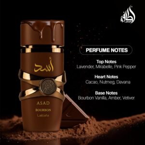 Lattafa Asad Bourbon for Unisex Eau de Parfum Spray, 3.4 Ounce / 100 ml | for Unisex - Image 7