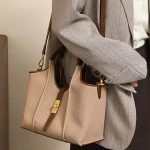 2024 New Handbag, Bags for Women, High-quality Bucket Bag, Canvas Bag, Women's Crossbody Tote Bag - Image 2