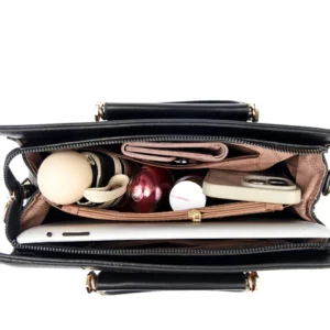 Genuine Brand Top Quality Pu Leather Handbag Women's Tote Messenger Sac Designer Large Capacity Shoulder Crossbody Bags New - Image 9