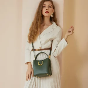 Bucket bag fashion new versatile large capacity commuting hand-held shoulder crossbody bag for women - Image 4