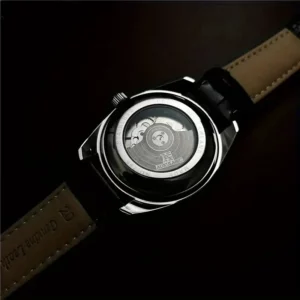 【Cool Men's Automatic Mechanical Watch】Men's Automatic Mechanical Watch, Men's Watch with a Semi-Spherical Design, Hollow, High Aesthetic Value, Cool and Best-Selling Men's Watch, Moon Phase Pointer, the Best Gift for Him, No Battery Needed - Image 3