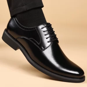 High Quality Plus Size Handmade Oxford Dress Shoes Men Genuine Cow Leather Suit Shoes Footwear Wedding Formal Italian Shoes - Image 6