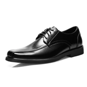 Men's Business Dress Shoes Office Leather Shoes Mens Lace-up Casual Wedding Party Shoes Fashion Men Flats Plus Size 38-46 - Image 6