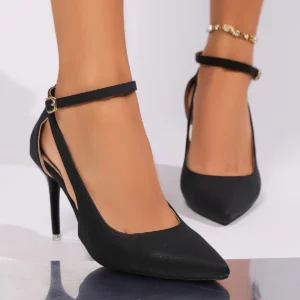 Women Sandals Summer Hot New Fashion Sexy Sandals Pointed Toe Outdoor Beach Shoes for Women Office Shallow High Heels Sandals - Image 2