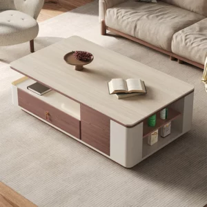 Luxury Decoration Coffee Table Modern Bedroom Storage Designer Living Room Side Table Drawers Couchtisch Lounge Suite Furniture - Image 5