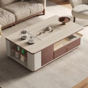 Luxury Decoration Coffee Table Modern Bedroom Storage Designer Living Room Side Table Drawers Couchtisch Lounge Suite Furniture - Image 6