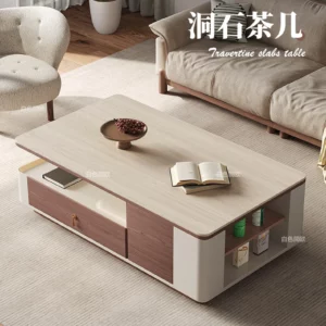 Luxury Decoration Coffee Table Modern Bedroom Storage Designer Living Room Side Table Drawers Couchtisch Lounge Suite Furniture - Image 7