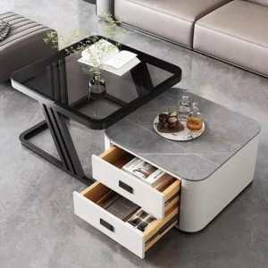Modern Luxury Coffee Tables Metal Simple Minimalist Unique Coffee Tables Square Design Stolik Kawowy Living Room Furniture - Image 3
