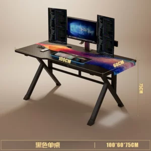 Gaming Computer Desk Desktop Household Simple Bedroom Table Simple Student Writing Desk Desk - Image 6