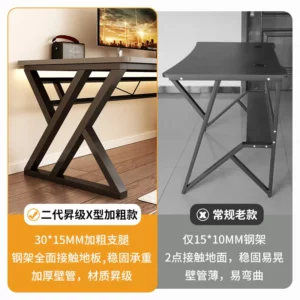 Computer Desk Desktop Home E-sports Table And Chair Bedroom Simple Table Workbench Desk Student Study Table Desk - Image 3