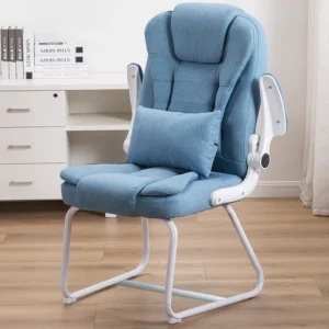 Home Office Computer Chair - Modern Simple Leisure Design, Suitable for Students & Conference Rooms, with Backrest - Image 4