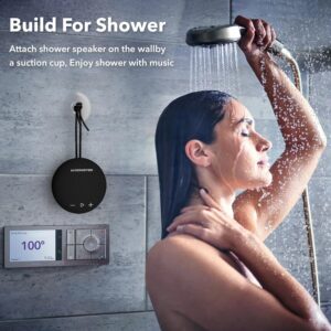 Monster Bluetooth Speaker, IPX8 Shower Speaker Waterproof, Bluetooth 5.4 with Loud HD Sound and Robust Bass, Extra Long Playtime Punchy, for Home, Beaches Portable Wireless Outdoor Speakers - Image 2