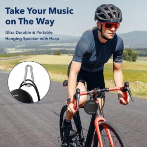 Monster Bluetooth Speaker, IPX8 Shower Speaker Waterproof, Bluetooth 5.4 with Loud HD Sound and Robust Bass, Extra Long Playtime Punchy, for Home, Beaches Portable Wireless Outdoor Speakers - Image 3