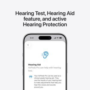 Apple AirPods Pro 3 Wireless Earbuds, Active Noise Cancellation, Live Translation, Heart Rate Sensing, Hearing Aid Feature, Bluetooth Headphones, Spatial Audio, High-Fidelity Sound, USB-C Charging - Image 4