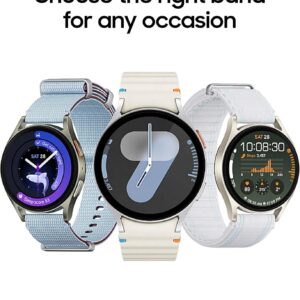 Samsung Galaxy Watch 7 40mm Bluetooth AI Smartwatch w/Energy Score, Wellness Tips, Heart Rate Tracking, Sleep Monitor, Fitness Tracker, 2024, Cream [US Version, 1Yr Manufacturer Warranty] - Image 3