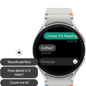 Samsung Galaxy Watch 7 40mm Bluetooth AI Smartwatch w/Energy Score, Wellness Tips, Heart Rate Tracking, Sleep Monitor, Fitness Tracker, 2024, Cream [US Version, 1Yr Manufacturer Warranty] - Image 5