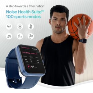 Pulse 2 Max 1.85" Display, Bluetooth Calling Smart Watch, 10 Days Battery, 550 Nits Brightness, Smart Dnd, 100 Sports Modes, Smartwatch For Men And Women Midnight Blue - Image 3