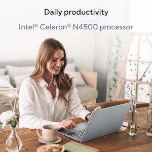 ASUS Chromebook CX15 Laptop, 15.6" FHD Anti-Glare Display, Intel Celeron N4500 Processor, 128GB Storage, 8GB RAM, ChromeOS, Pure Grey, CX1505CKA-AS88F-PG - Image 6