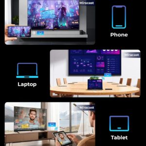FPD 40 Inch Smart TV Tizen OS, 1080p Full HD Compatible with Samsung TV Plus, Dolby Audio, HDR 10, Gaming Hub, SmartThings, Built-in Miracast, Voice Control Flat Screen Television (AT40-P1, 2025) - Image 3