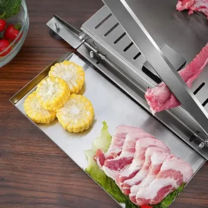 Home Kitchen Manual Frozen Meat Slicer Bone Cutting Tool Stainless Steel Minced Lamb Bone Meat Cutter Chicken Duck Fish Cutting - Image 3