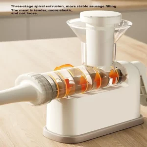 Manual Sausage Stuffer Machine Meat Grinder Filling Maker With Tubing Units For Homemade Production - Image 4