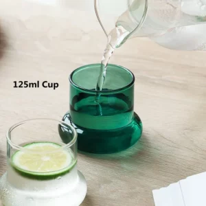 Clear Bedside Water Carafe Set with Tumbler Glass for Bedroom, Bedside Night Carafe Pitcher and Water Carafe with Cup Lid Set - Image 4