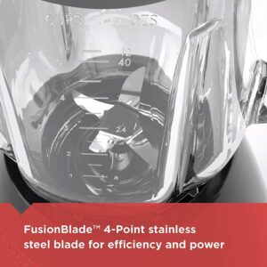 BLACK+DECKER Countertop Blender with 6-Cup Glass Jar, 10-Speed Settings, Black, BL2010BG - Image 4