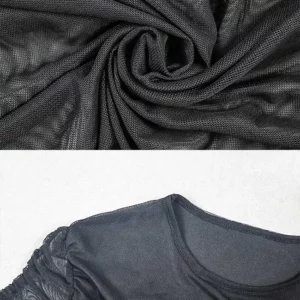 Women Summer Clothes Dress Bodycon High Quality Stretch Chic Elegant Evening Dress with Sleeves Slimming Waist Draped Dresses - Image 6